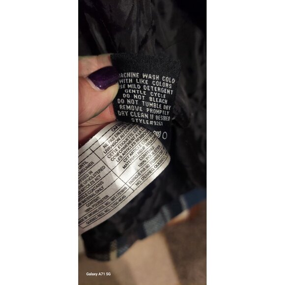 Urban Republic Collection Plaid Vintage Coat Winter Size M Womens Christmas - Picture 15 of 15